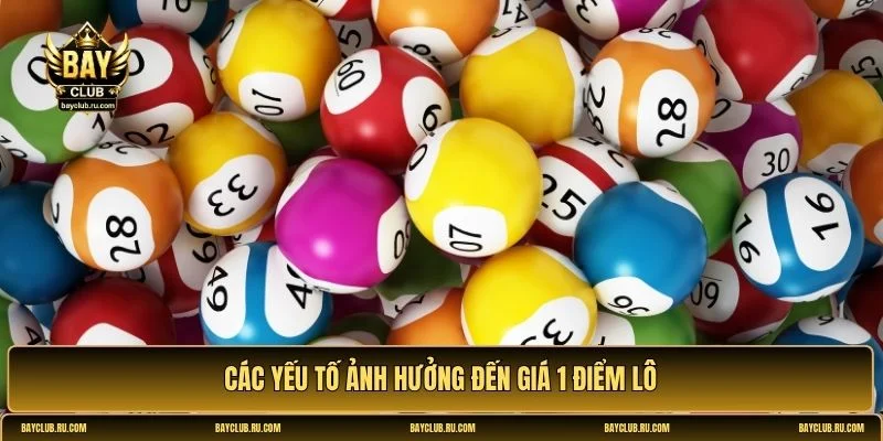 1 điểm lô bao nhiêu tiền