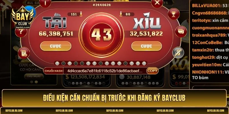 Đăng ký BAYCLUB